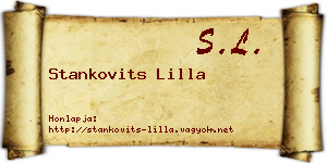 Stankovits Lilla névjegykártya